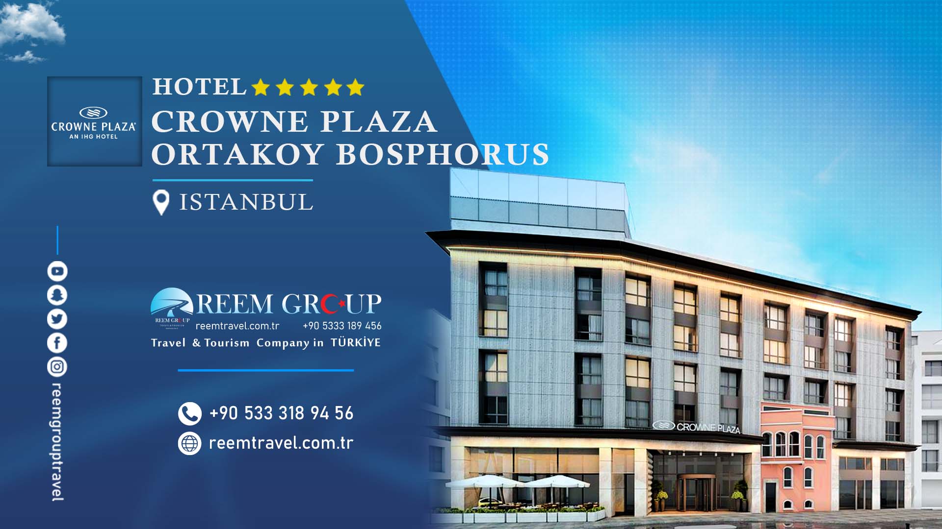 Crowne Plaza Istanbul - Ortakoy Bosphorus
