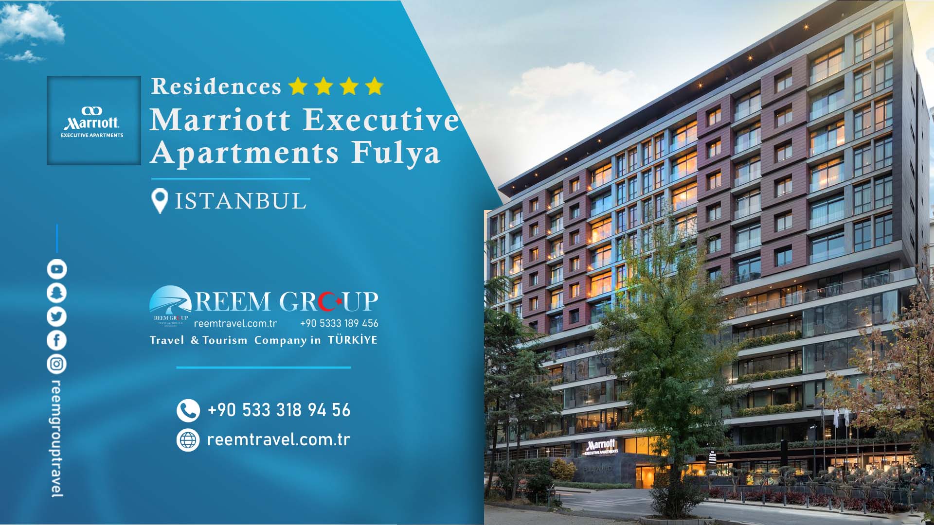 Marriott Executive Apartments Istanbul Fulya 