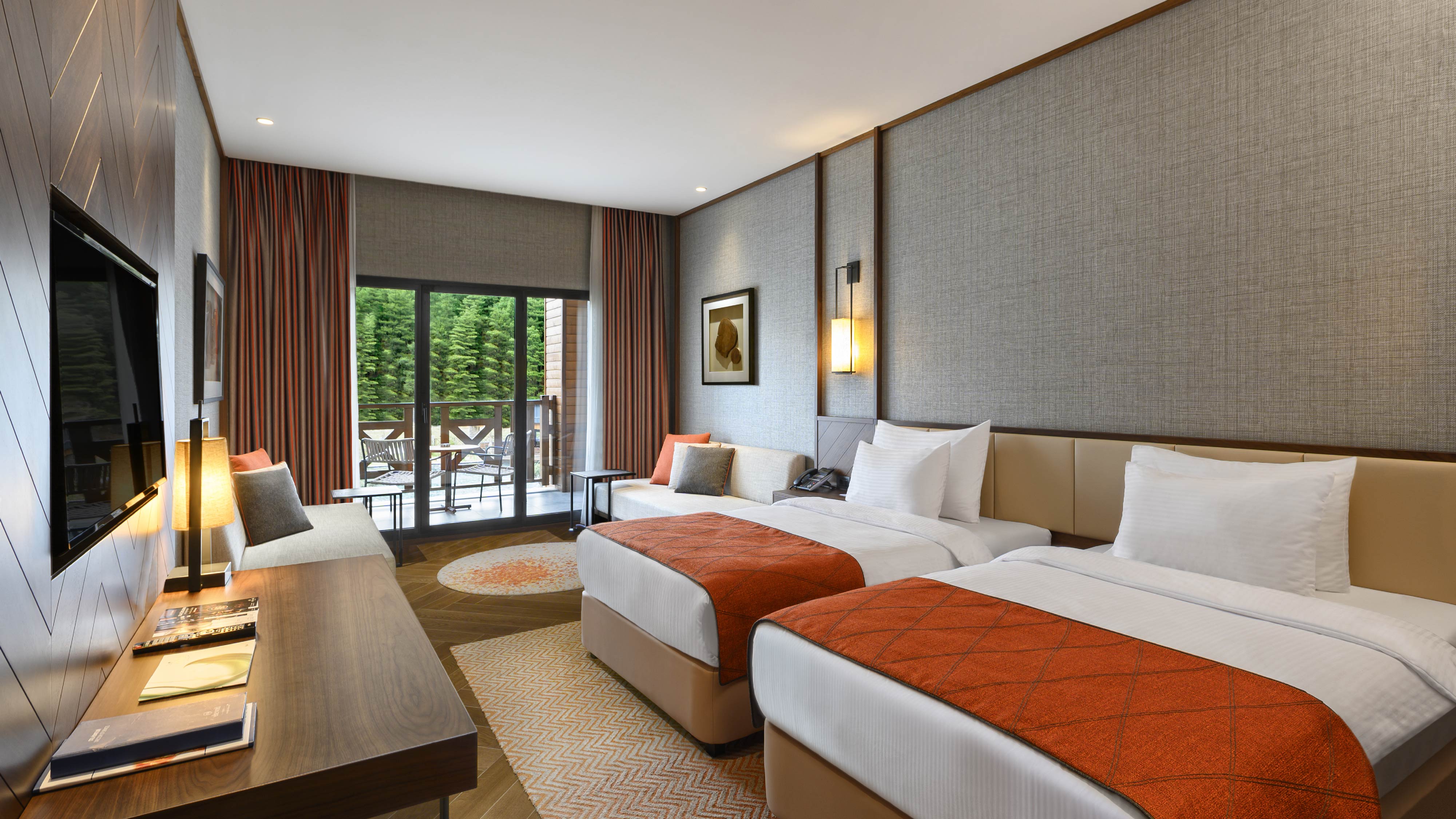Deluxe Room with King Size Bed, Forest View