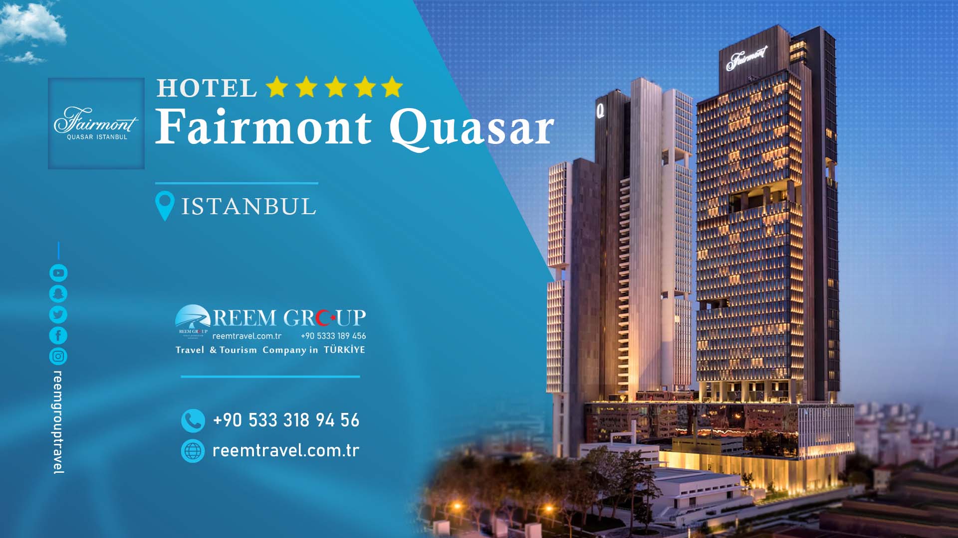  Fairmont Quasar İstanbul 